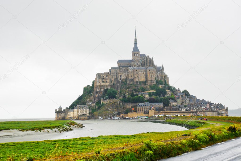 View on Mont Saint-Michel, France