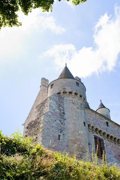Prohlédni na středověký zámek — Stock fotografie