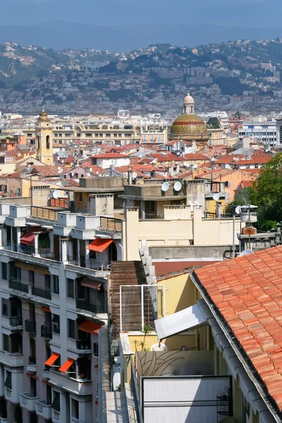 Vista del casco antiguo de Niza, Francia —  Fotos de Stock