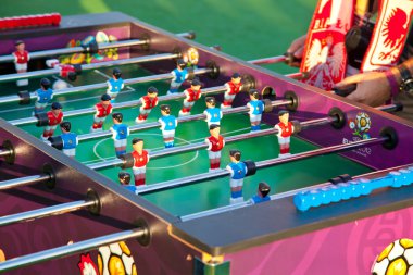 Table football game clipart
