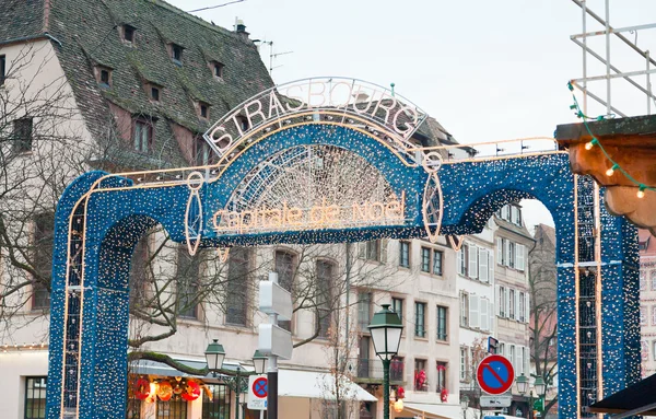 Strasbourg - huvudstad i jul — Stockfoto