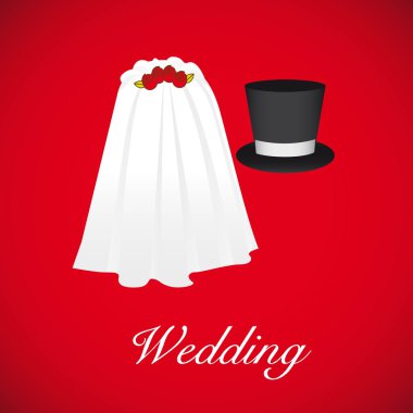 wedding card clipart