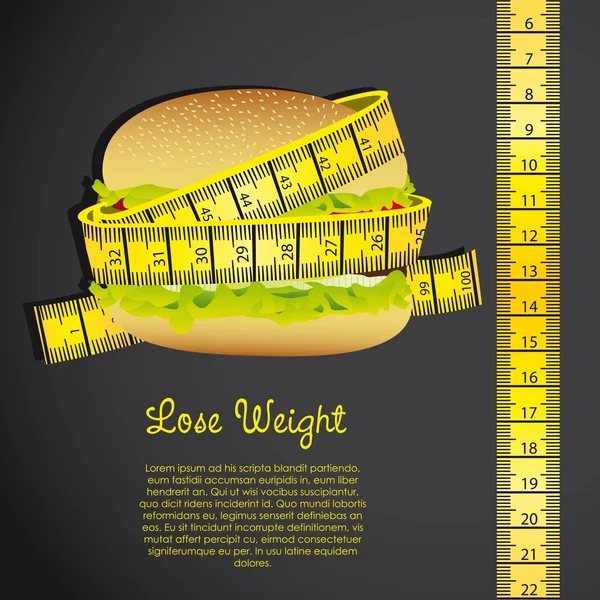 Hamburger — Image vectorielle