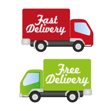 Fast and free delivery clipart