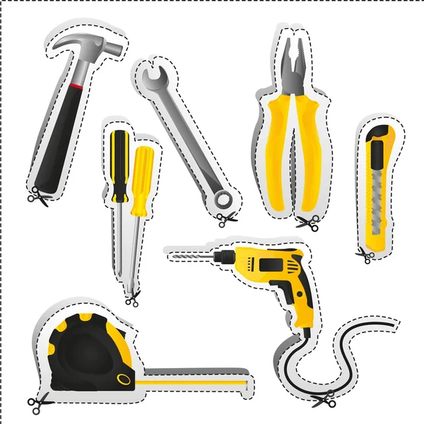 Label of tools — Stock Photo, Image