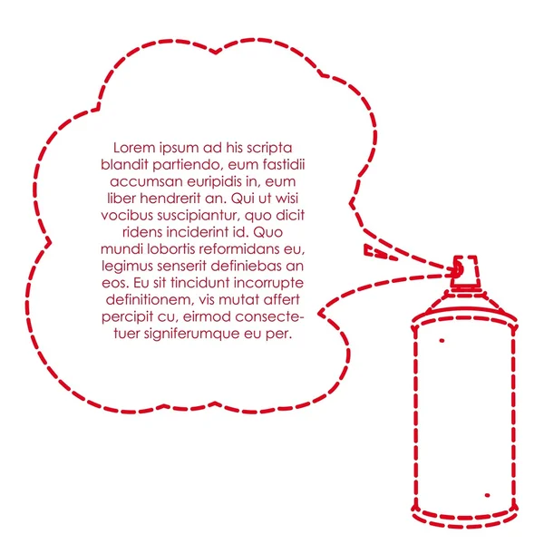 Spray bottiglia — Vettoriale Stock
