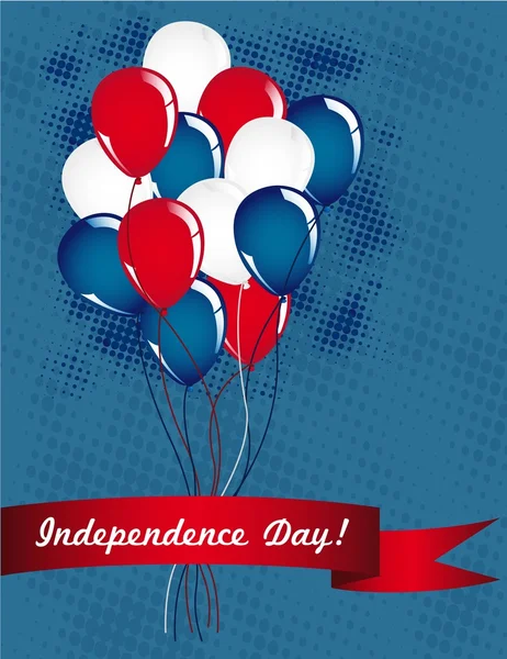 Τα μπαλόνια της ανεξαρτησίας — Διανυσματικό Αρχείο