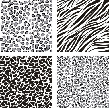 pattern of animal print clipart