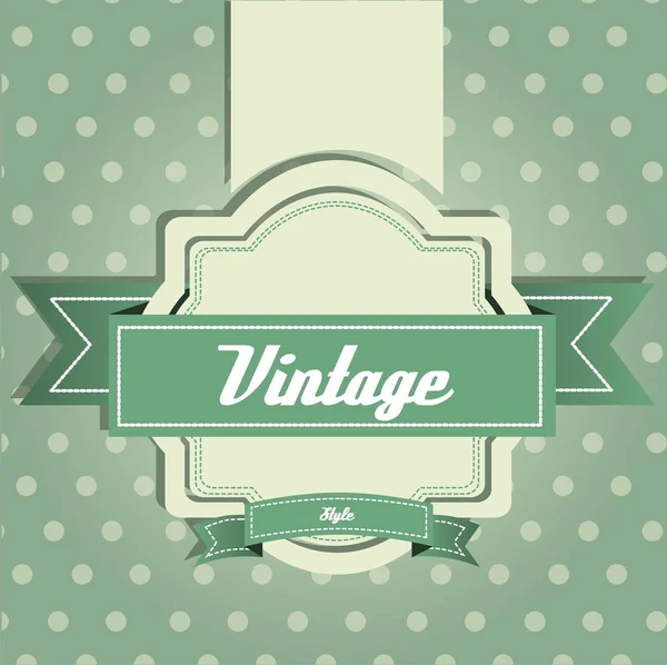Etichetta vintage — Vettoriale Stock