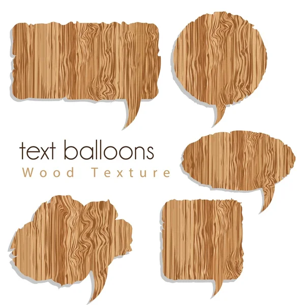 Ballons texte — Image vectorielle