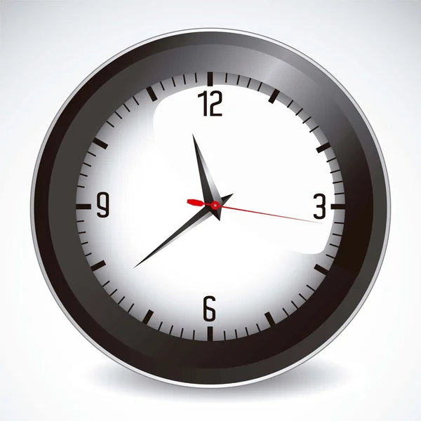 Clock illustration — Stock Vector