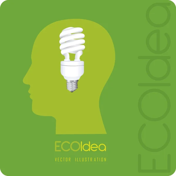 Eco idee — Stockvector