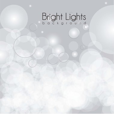 Lights, glows and blurs clipart