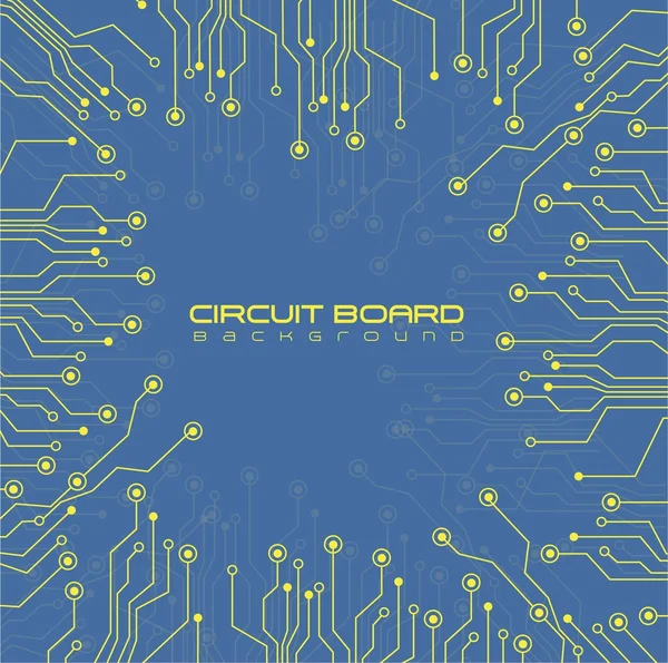 Circuit board — Stock Vector