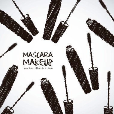 mascara illustration clipart