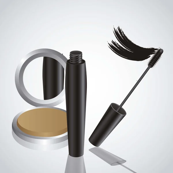 Illustration du maquillage — Image vectorielle