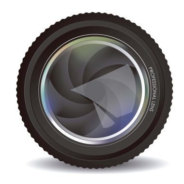 camera lens clipart