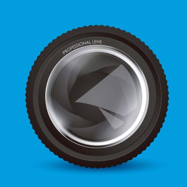 camera lens clipart