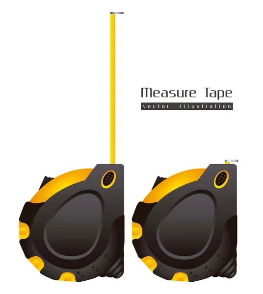 Tape measure — Stock Vector