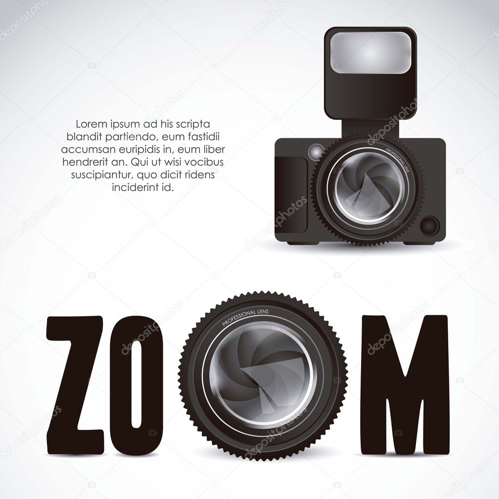 lens camera and professional camera