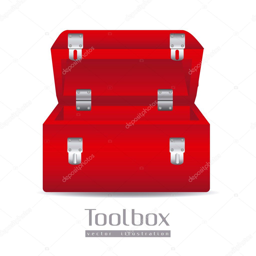 Illustration of a tool box