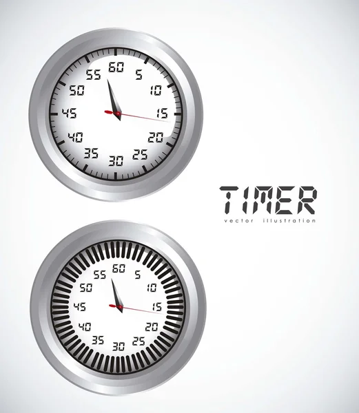 计时器的插图 — 图库矢量图片