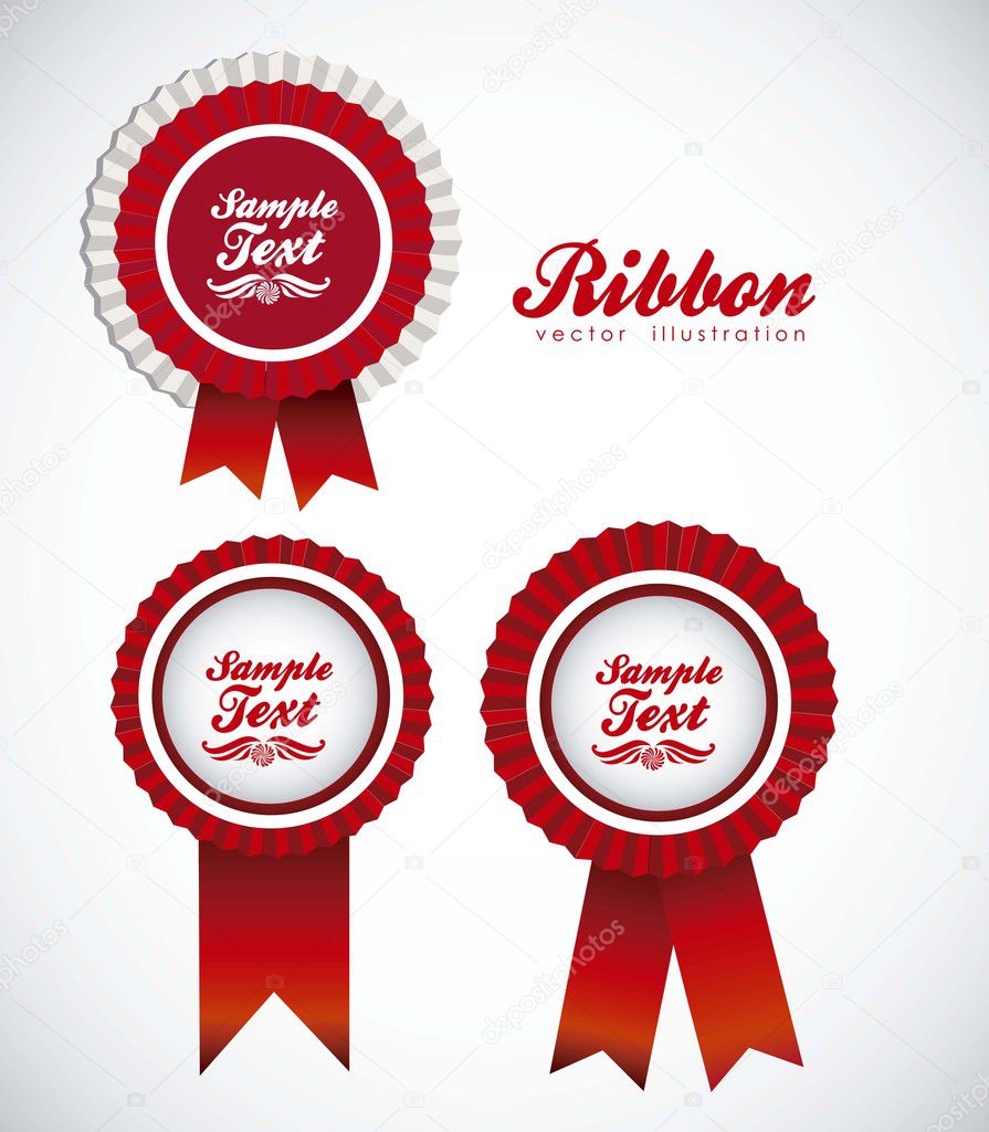 illustration of ribbon