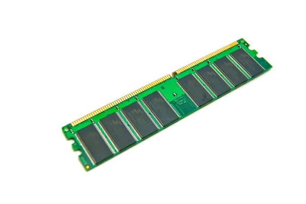 stock image Green color computer memory