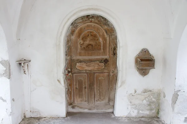 Stock image Viscri fortified church, Transylvania, Romania