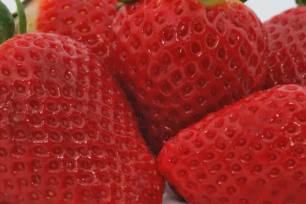Φράουλες λεπτομέρεια — Φωτογραφία Αρχείου