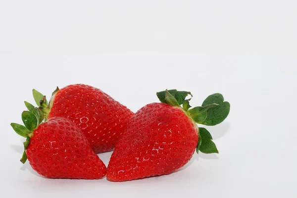 Erdbeeren übrig — Stockfoto