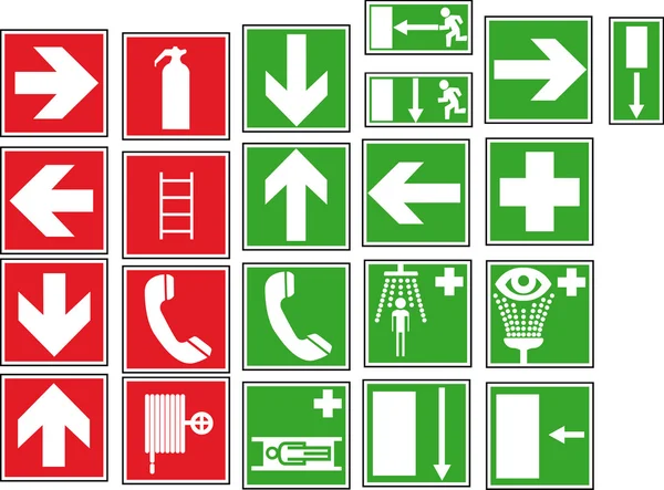 Signaux d'urgence — Image vectorielle