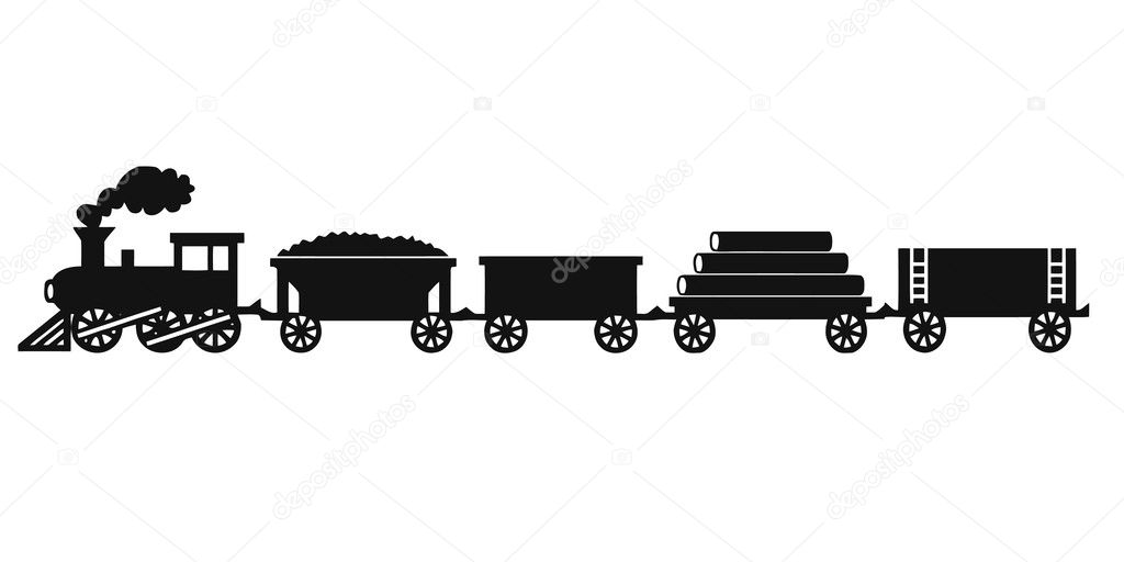 Vintage toy train
