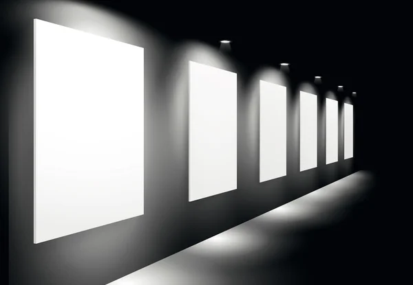 Panneaux et lumières — Image vectorielle