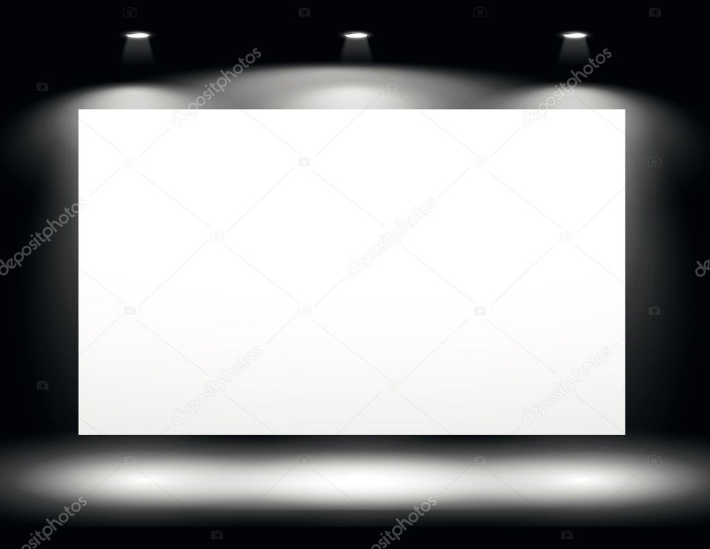 Panel and lights