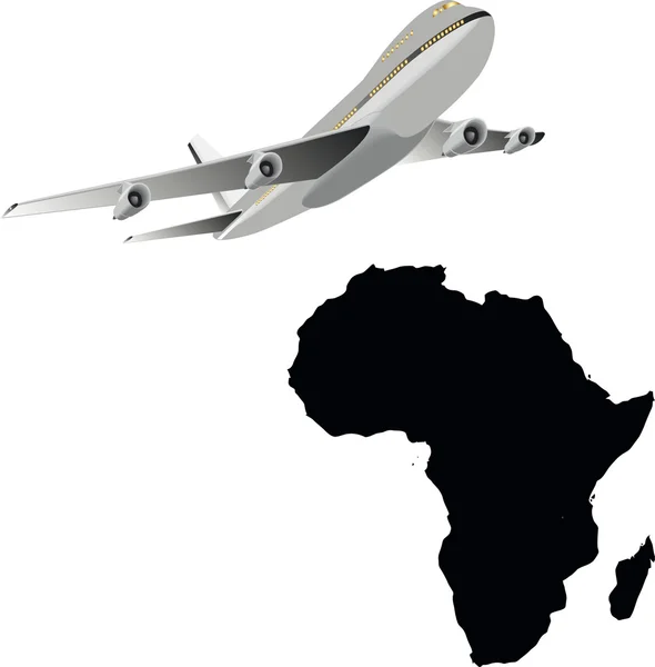 Ταξίδια στην Αφρική — Διανυσματικό Αρχείο