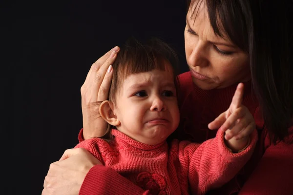 The child was crying — Stock Photo, Image