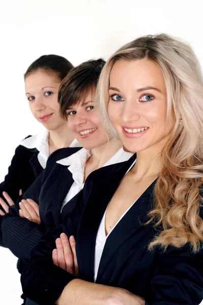3 つのビジネス女性が立っています。 — ストック写真
