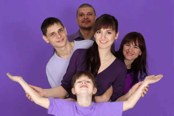 Mutlu bir aile 5 — Stok fotoğraf