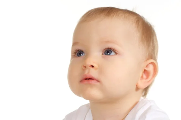O twarz dziecko — Zdjęcie stockowe