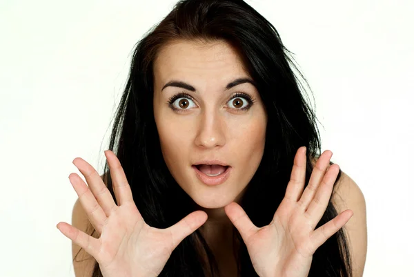 stock image Portrait of a beautiful caucasian girl