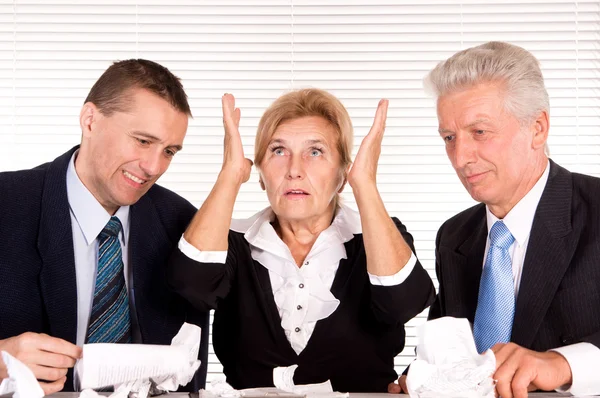 Fail work at the office — Stock Photo, Image