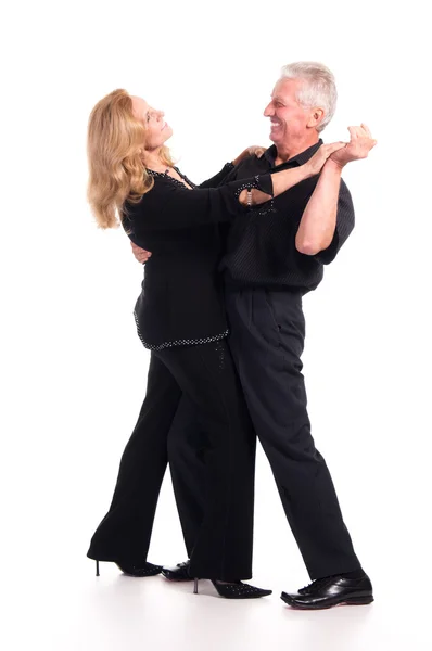 Stara para tańczy — Zdjęcie stockowe