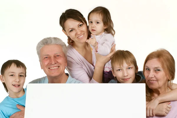 A legtöbb bliss kaukázusi család boldog bolond — Stock Fotó