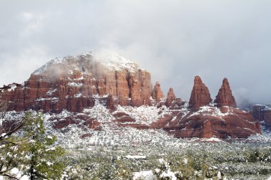 Red Rock Country Winter clipart