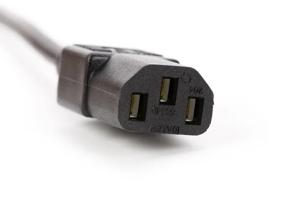 Power Cord Plug — Stock Photo, Image
