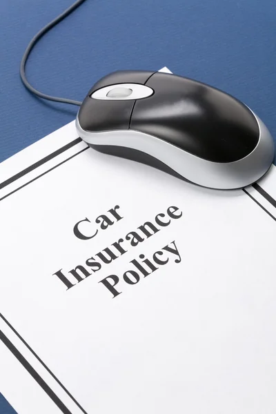 Assicurazione auto — Foto Stock