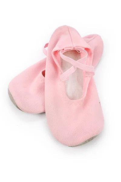 儿童芭蕾舞鞋 — 图库照片
