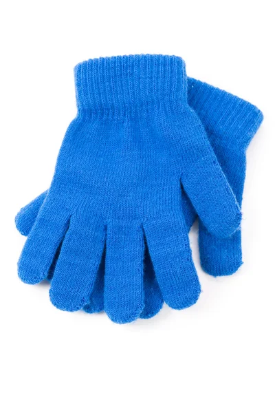 Синій рукавичка — стокове фото
