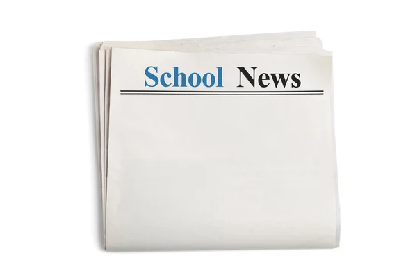 Notícias escolares — Fotografia de Stock